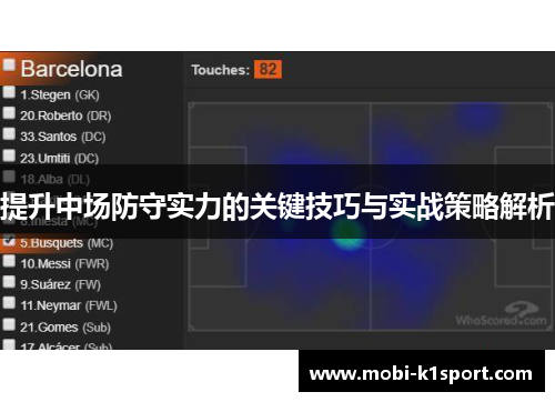 提升中场防守实力的关键技巧与实战策略解析