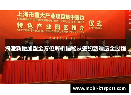 海港新援加盟全方位解析揭秘从签约到适应全过程