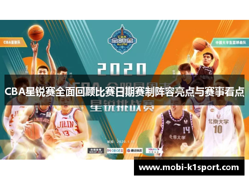 CBA星锐赛全面回顾比赛日期赛制阵容亮点与赛事看点